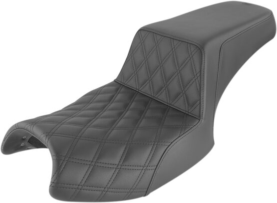 Step-Up Front Lattice 2-Up Seat - Black