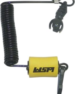 WSM Kill Switch Lanyard Yellow Black For Sea-Doo Spark Trixx