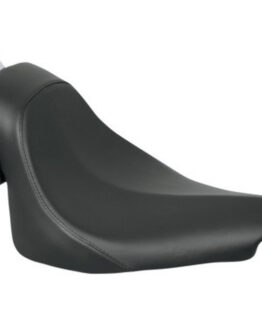 Danny Gray Buttcrack Solo Seat Very Low & Back Black Fits 08-17 Harley FLSTC