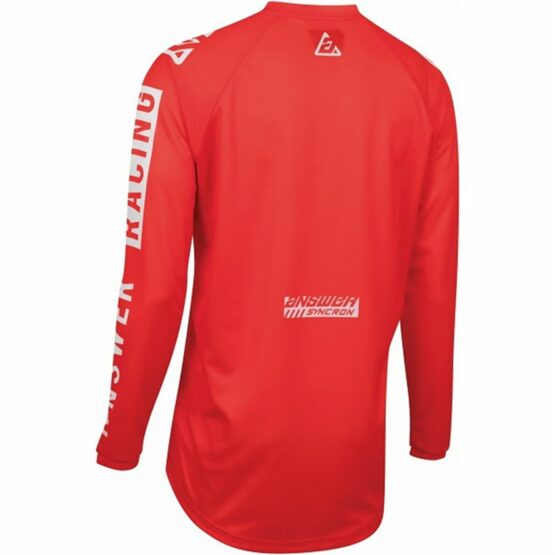 Answer Syncron Merge Jersey Red/White - XS - Image 2