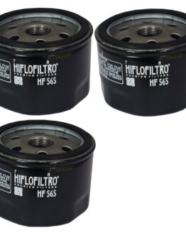 HF565 Oil Filter - Black - 3 Pack