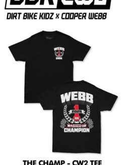 DBK The Champ CW2 Tee Black Medium