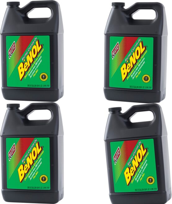 4 Gallon Case Benol Racing 2T Castor Oil