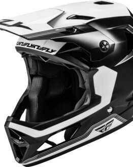 Fly Racing Rayce Repeat Bicycle Helmet Black/White XL