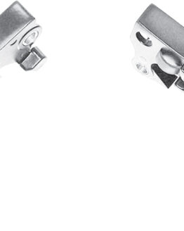 Chrome 4-Hole Custom Brake & Clutch Levers Set