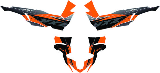 Graphic Kit Orange/Black