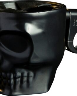 Kruzer Kaddy Skull Bar Mount Holder Black Universal
