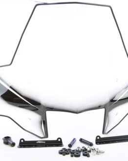 Cobra Protek Windshield w/ Headlight Cutout, 20" Tall