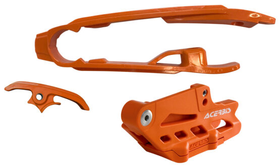 Chain Guide & Swingarm Slider Kit V 2.0 -  Orange