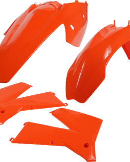 Acerbis Orange Plastic Kit 4-Piece Fits KTM EXC 2/4T 2005