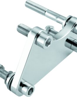 Bikers Choice Chrome Caliper Mounting Bracket Kit 84-99