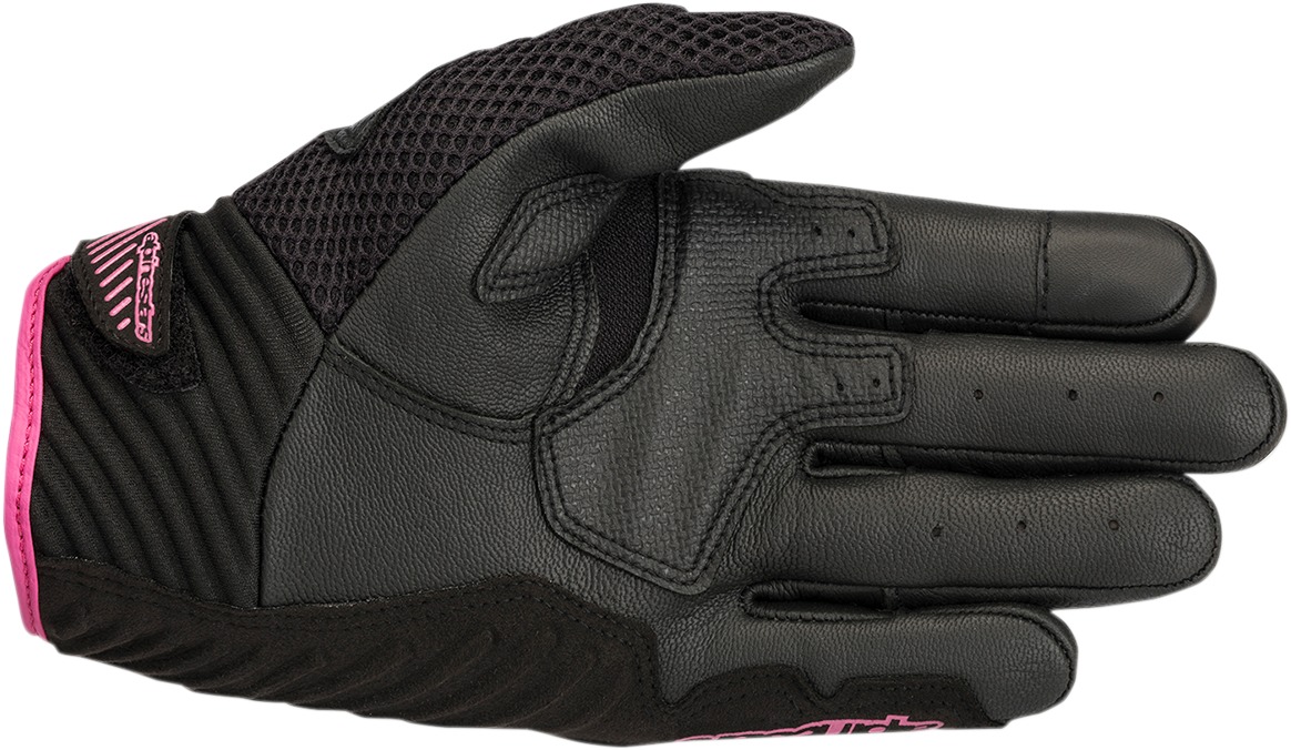 Women's SMX1 Air V2 Street Riding Gloves Black/Fuchsia X-Large - Image 3