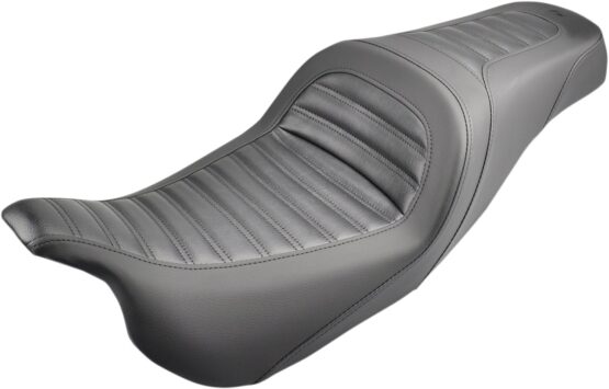 Slim Roll & Pleat 2-Up Seat Black Gel - Image 2