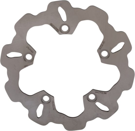 Solid Wave Rear Brake Rotor