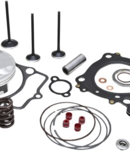 Top End Service Kit - Piston, Stainless Valves, & Gasket Kit