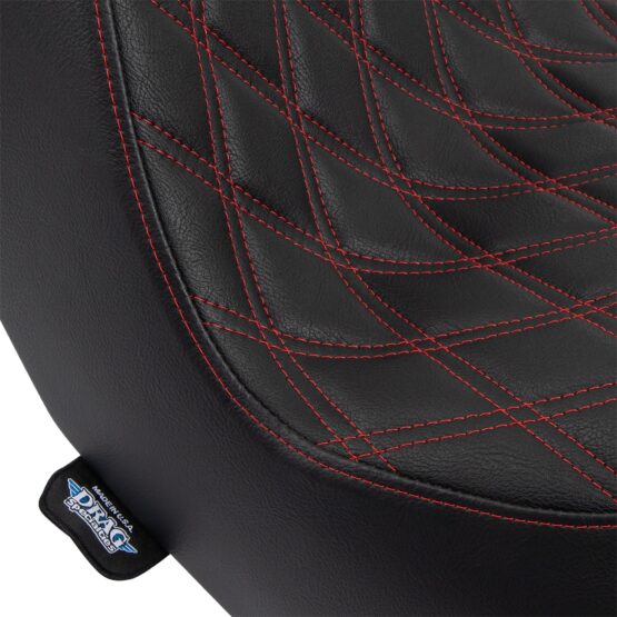 Seat Predator III Black w/ Red Stitching - Image 3