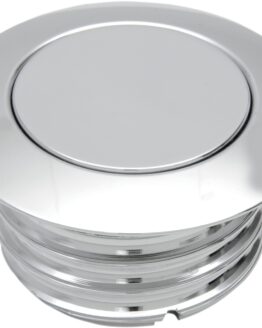 Drag Specialties Chrome Vented Pop-Up Gas Cap For Harley-Davidson