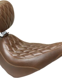 Tripper Diamond Brown Solo Seat w/Backrest