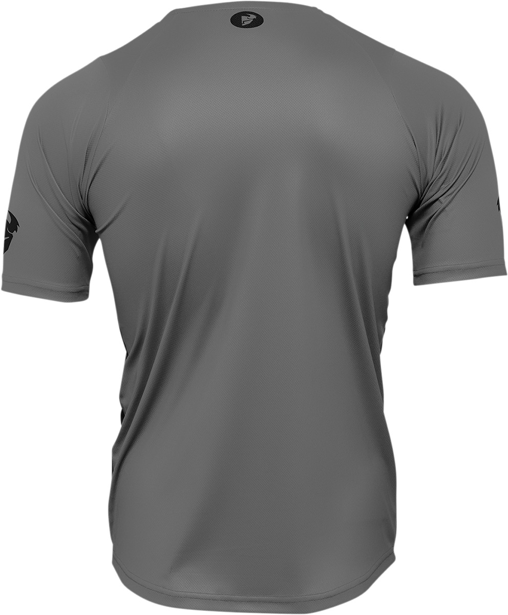 THOR Assist React MTB Jersey Gray/Purple Men's Medium - Image 3