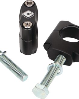 ODI MX 7/8 in Bar Mounts Black Pair for Honda Kawasaki