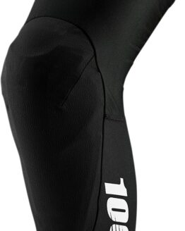 100 Percent Teratec Knee Guards Black Large Unisex