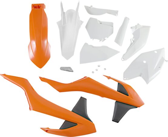 Full Plastic Kit - White/Orange/Black Original 2016 - Image 3