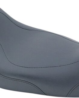 Tripper Plain Synthetic Leather Solo Seat - Black