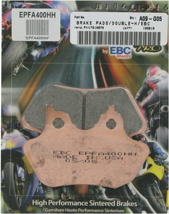 Sintered Extreme Pro Brake Pads - Set of 3 For Front & Rear - Image 2