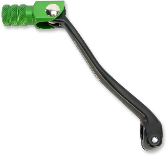 Anodized Forged Folding Shift Lever Black/Green