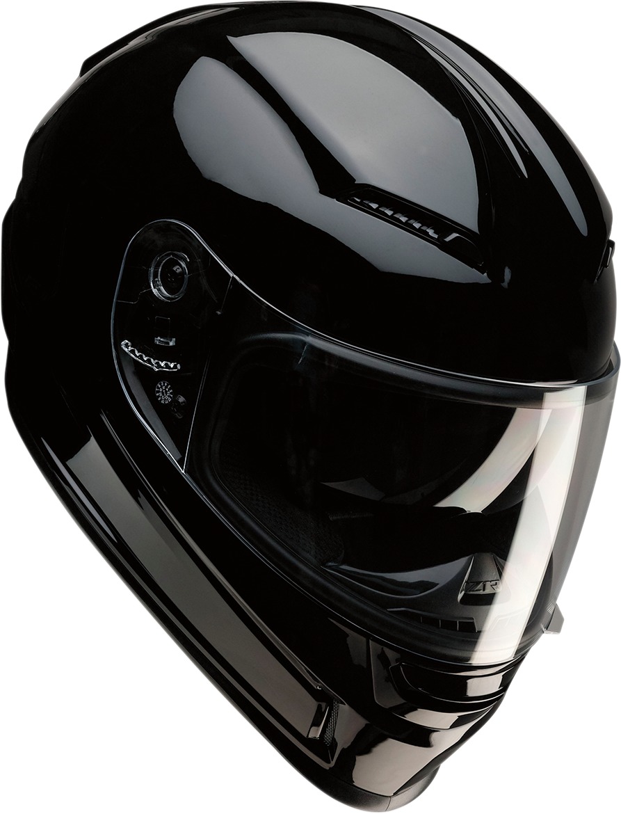 Jackal Full Face Street Helmet Gloss Black Medium - Image 4