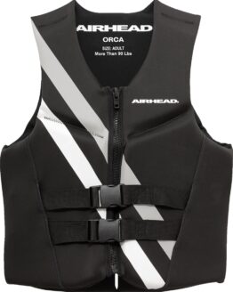 AIRHEAD Orca Vest Black/White 2XL USCG Type III Neolite Kwik-Dry