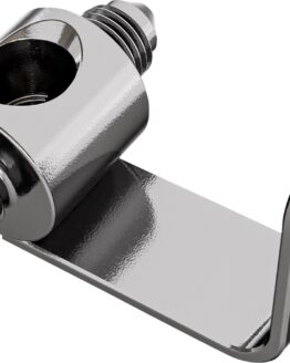 Goodridge Universal Rear Brake Switch Holder with Bracket, Silver