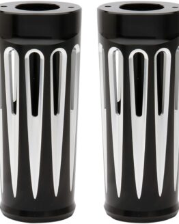 Black +2" Deep Cut Fork Boots