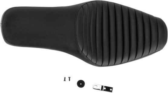 Profiler Tuck and Roll Leather 2-Up Seat Black Gel Lowest - Image 2