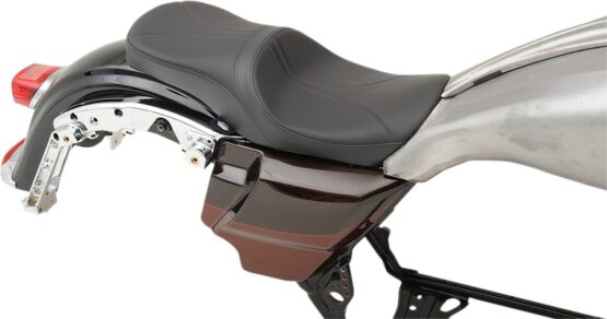 Low-Profile Stitched Leather 2-Up Seat - Image 5