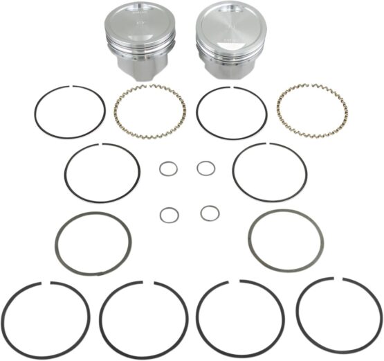 1200cc Conversion Cast Piston Kit 10.0:1 +.010