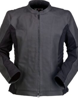 Z1R Bellona Women's Leather Jacket Black Small