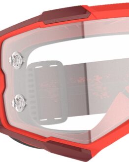 Scott Fury Goggles Red Clear Works Lens Adult Unisex