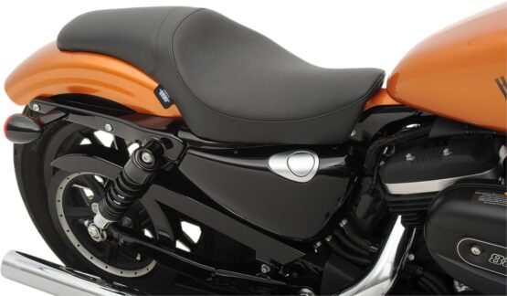 Predator Plain Leather 2-Up Seat Black Foam