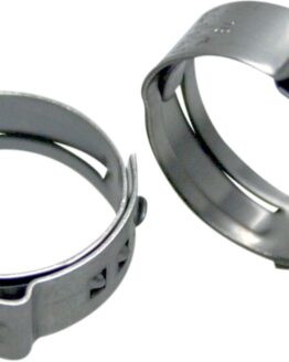 Stepless Hose Clamps For 14.8-18.0mm (0.58-0.71") OD Hoses