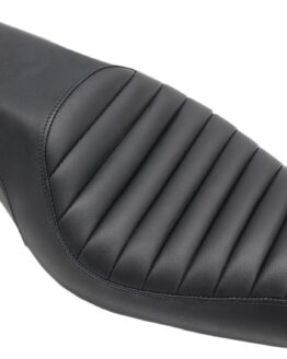 Profiler Tuck and Roll Leather 2-Up Seat Black Gel Lowest