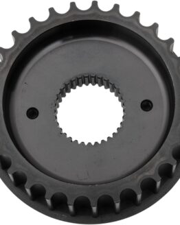 Drag Specialties Transmission Pulley 29T Black Steel For Harley-Davidson