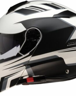 Z1R Solaris 2.0 Slater Modular Helmet 4XL Matte Black/White