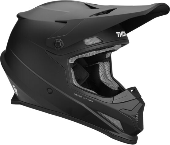 Sector Full Face Offroad Helmet Solid Matte Black X-Small