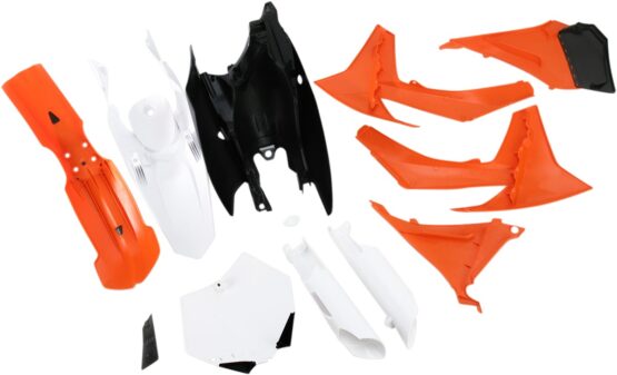 Full Plastic Kit - Orange / White / Black Original 2011 - Image 3