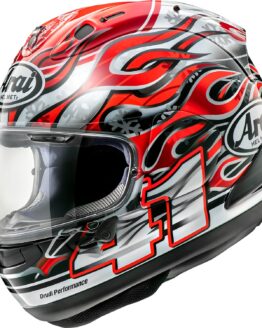 Arai Corsair-X Haga GP Helmet - Medium, Red/Silver