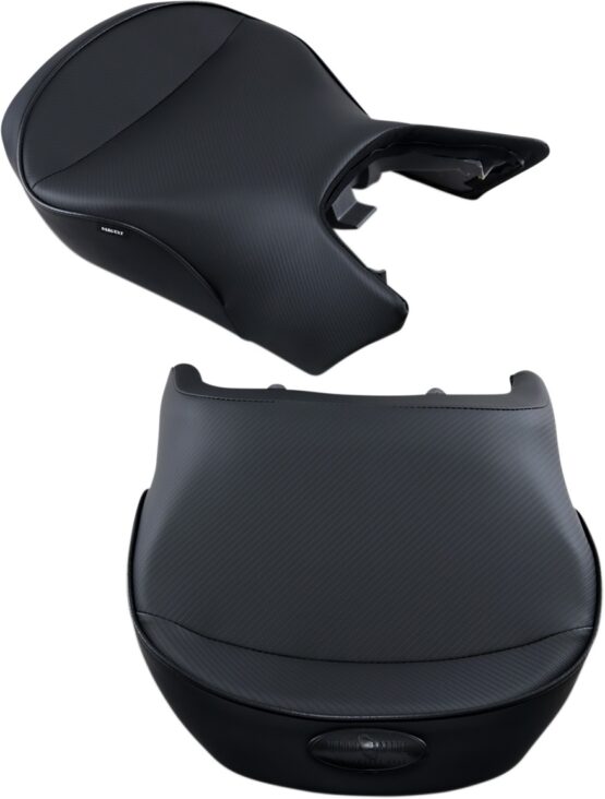 World Sport Performance Plain CarbonFX Vinyl 2-Up Seat - Image 4