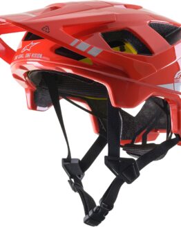 Alpinestars Vector Tech MIPS Helmet Bright Red/Light Gray Medium