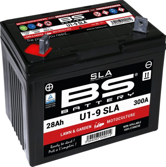 U1-9 SLA Factory Activated AGM Maintenance Free Battery