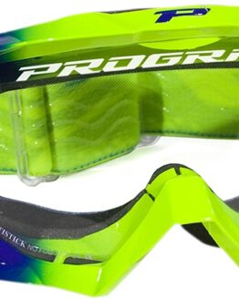 3200 Fluorescent Yellow Venom OTG Goggles - Clear Lens w/ Roll-Off System